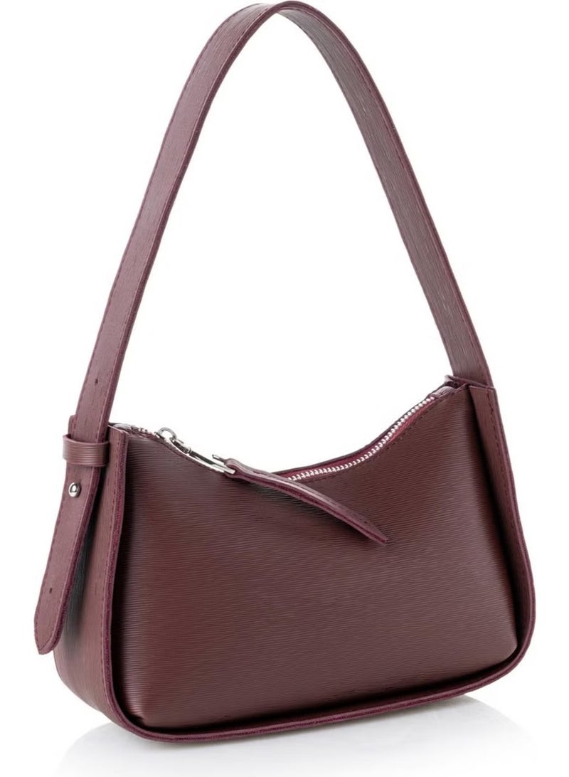 Mini Baguette Women's Hand and Shoulder Bag - Image 3